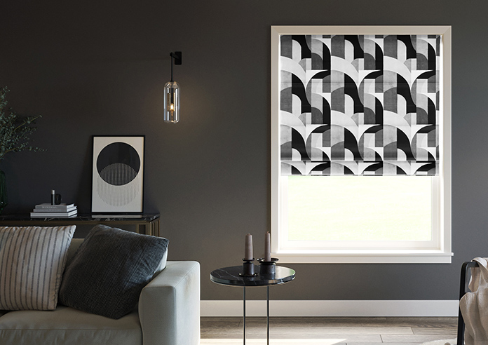 Varadero Velvet, Mono - Twist&Fit Roman Blind - Image 3